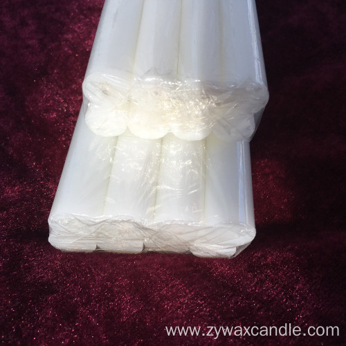 hot sale pillar white candle with competitive price